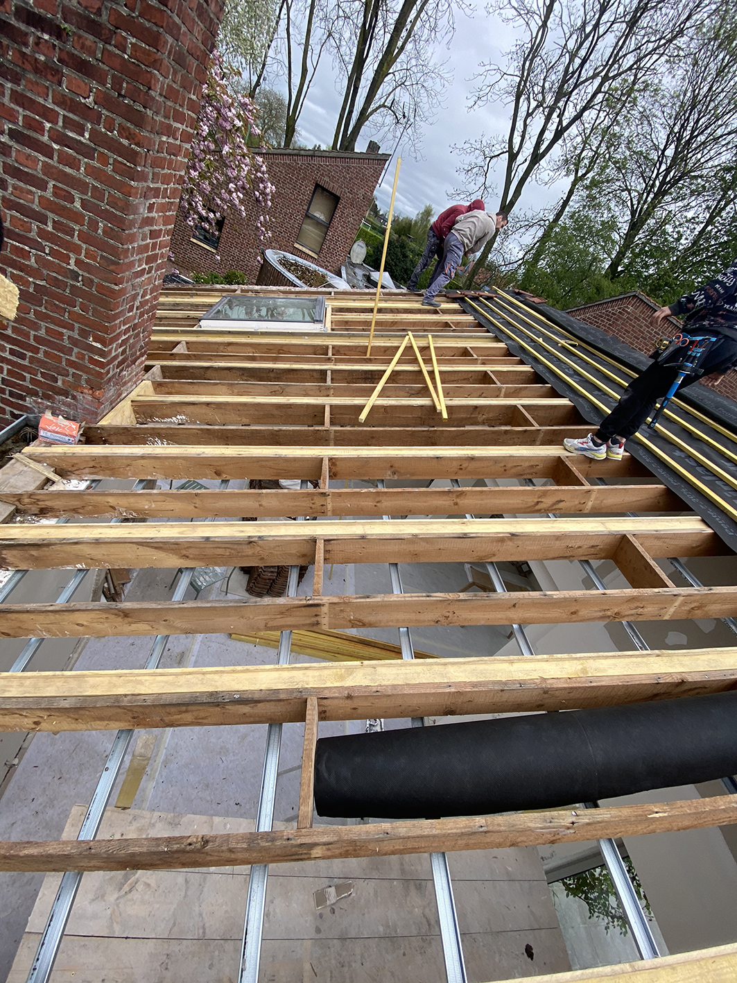 Renforcement du charpente