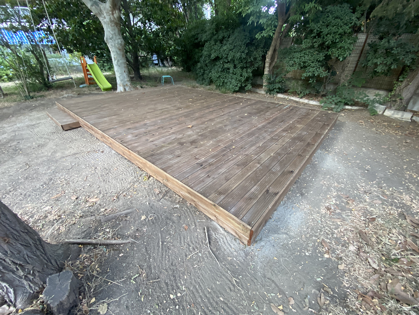 Terrasse en bois Résultat final