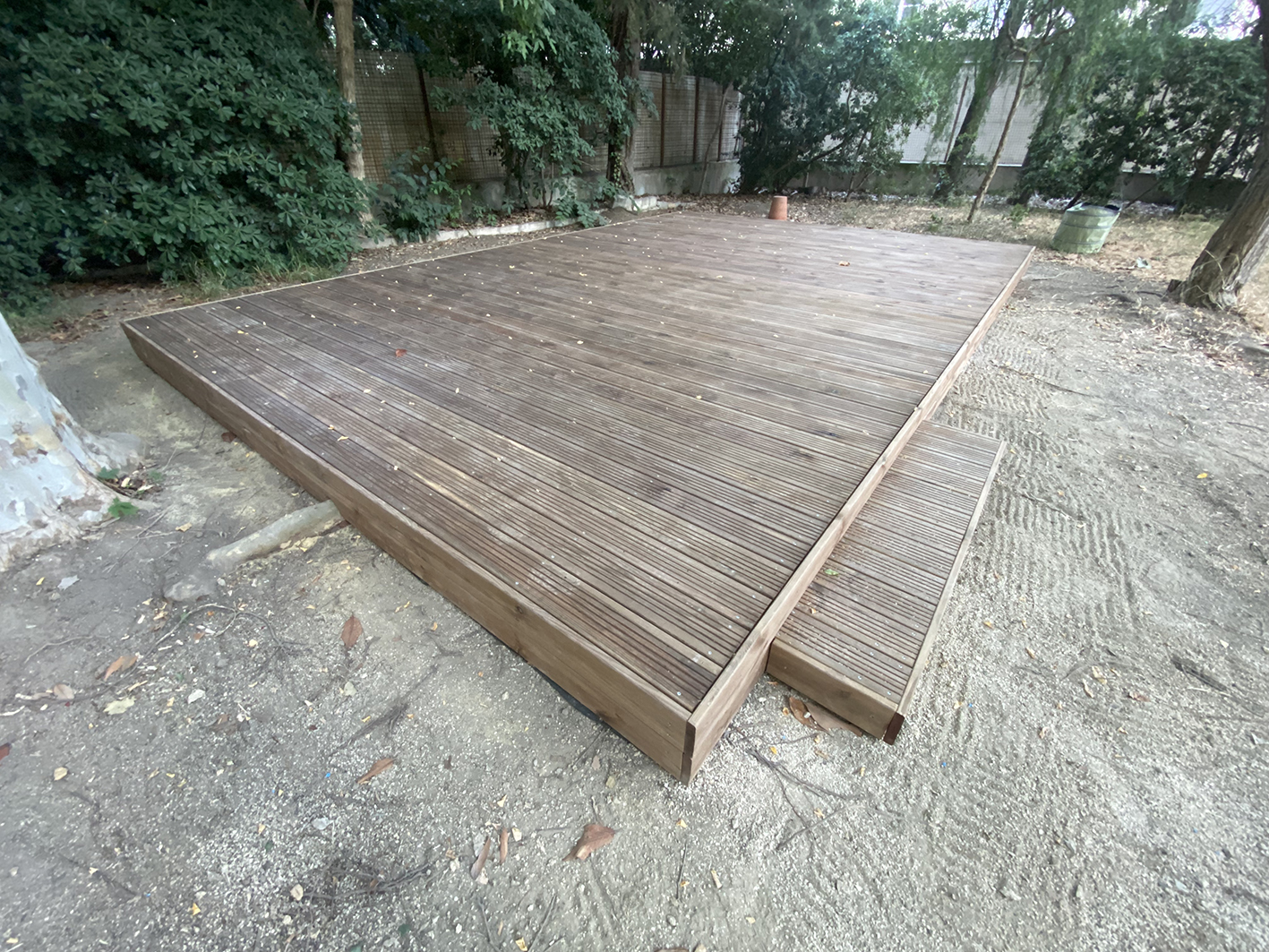 Terrasse en bois Résultat final (1)
